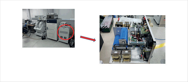 The troubleshooting of magnet power supply for EPR
(Electron Paramagnetic Resonance) System.