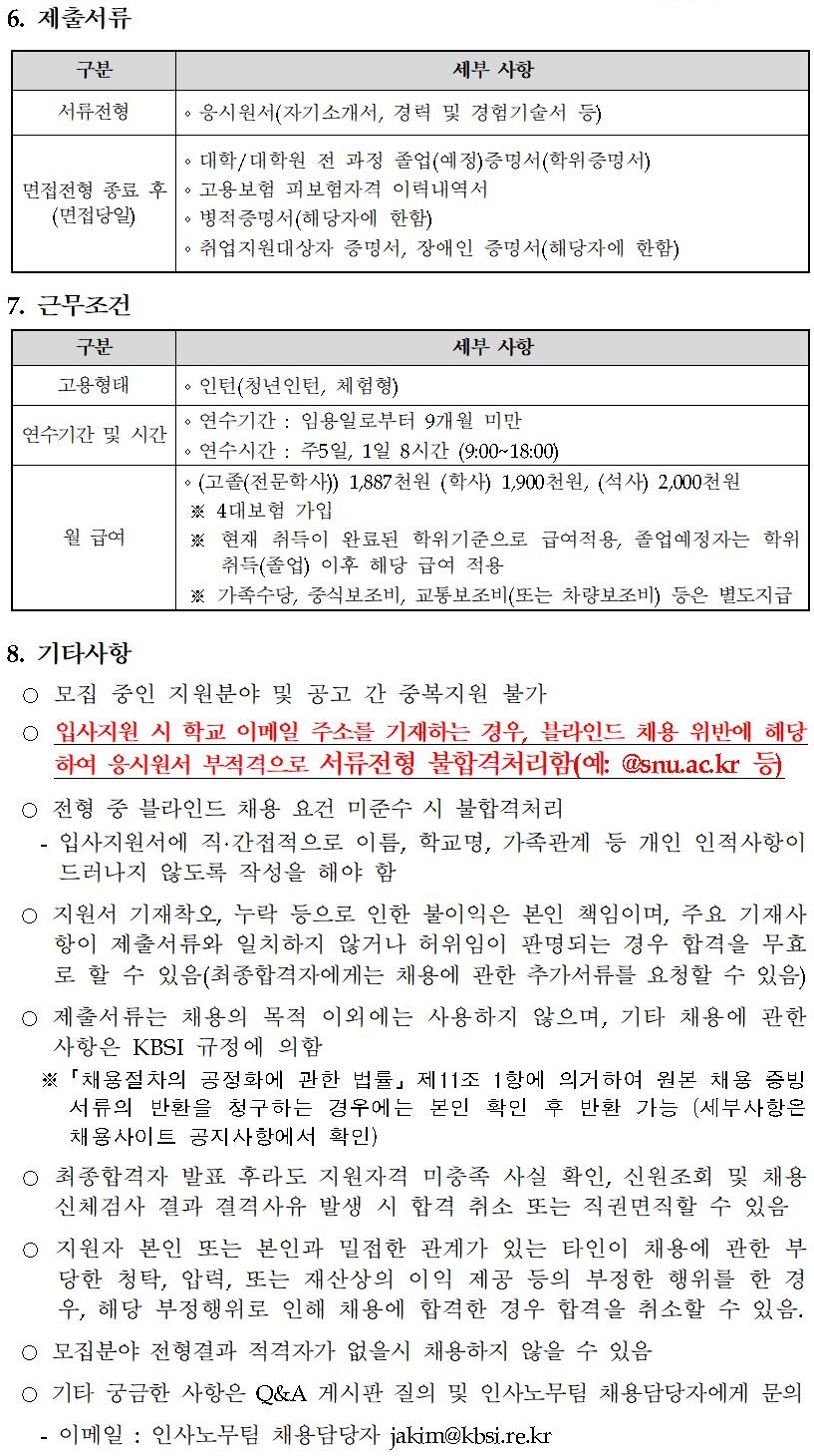 2020년 상반기 체험형 인턴 공개채용 - 붙임2 2020년 상반기 체험형 인턴 채용공고.pdf 를 다운받아 확인해 주세요.