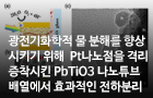 광전기화학적 물 분해를 향상시키기 위해  Pt나노점을 격리 증착시킨 PbTiO3 나노튜브배열에서 효과적인 전하분리<br />
Applied Catalysis B: Environmental / 2018. 03.<br />
[교신]김현규(부산), 이재성(울산과학기술원)