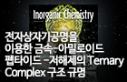 EPR 을 이용한 금속-아밀로이드 펩타이드-저해제의 Ternary Complex 구조 규명<br />
Inorganic Chemistry (표지) / 2018. 9.<br />
[교신]김선희(서울서부센터), 임미희(KAIST)