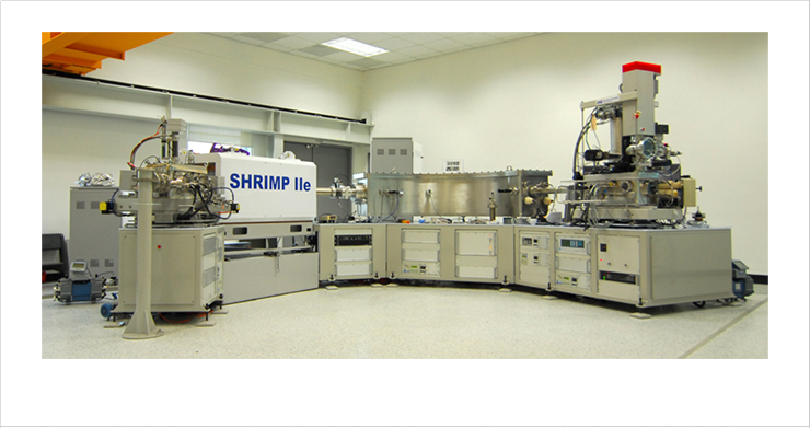 [Figure 2] Sensitive High-Resolution Ion Microprobe installed at the KBSI Ochang Center
