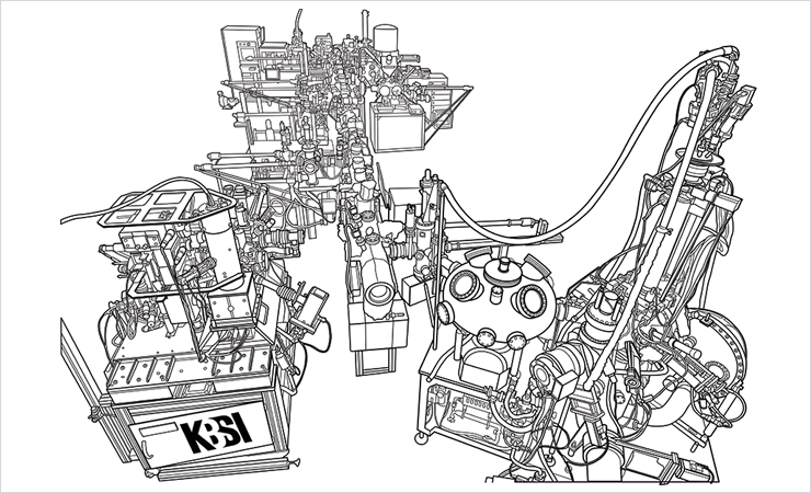 차세대 융복합 인시츄 나노분석 시스템 일러스트