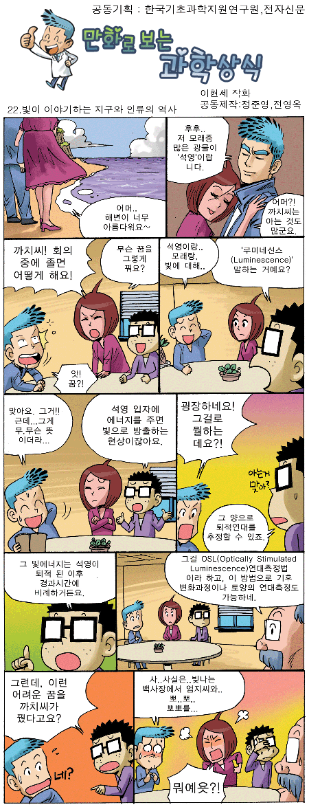 빛이 이야기하는 지구와 인류의 역사